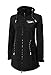 Produktbild Dry Fashion Damen Softshellmantel Sylt No.2, Farbe:schwarz, Größe:40