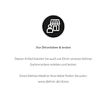Dehner Beistelltisch Ibiza aus Stahl, Anthrazit