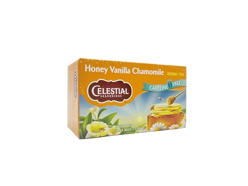 Celestial Seasonings Herb Tea Honey Vanilla Chamomile - 20 Tea Bags