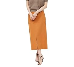 ROPE’ 【洗える】コットンリネンポケット付きタイトスカート ROPE'｜【洗える】【新色追加】コットンリネンポケット付き