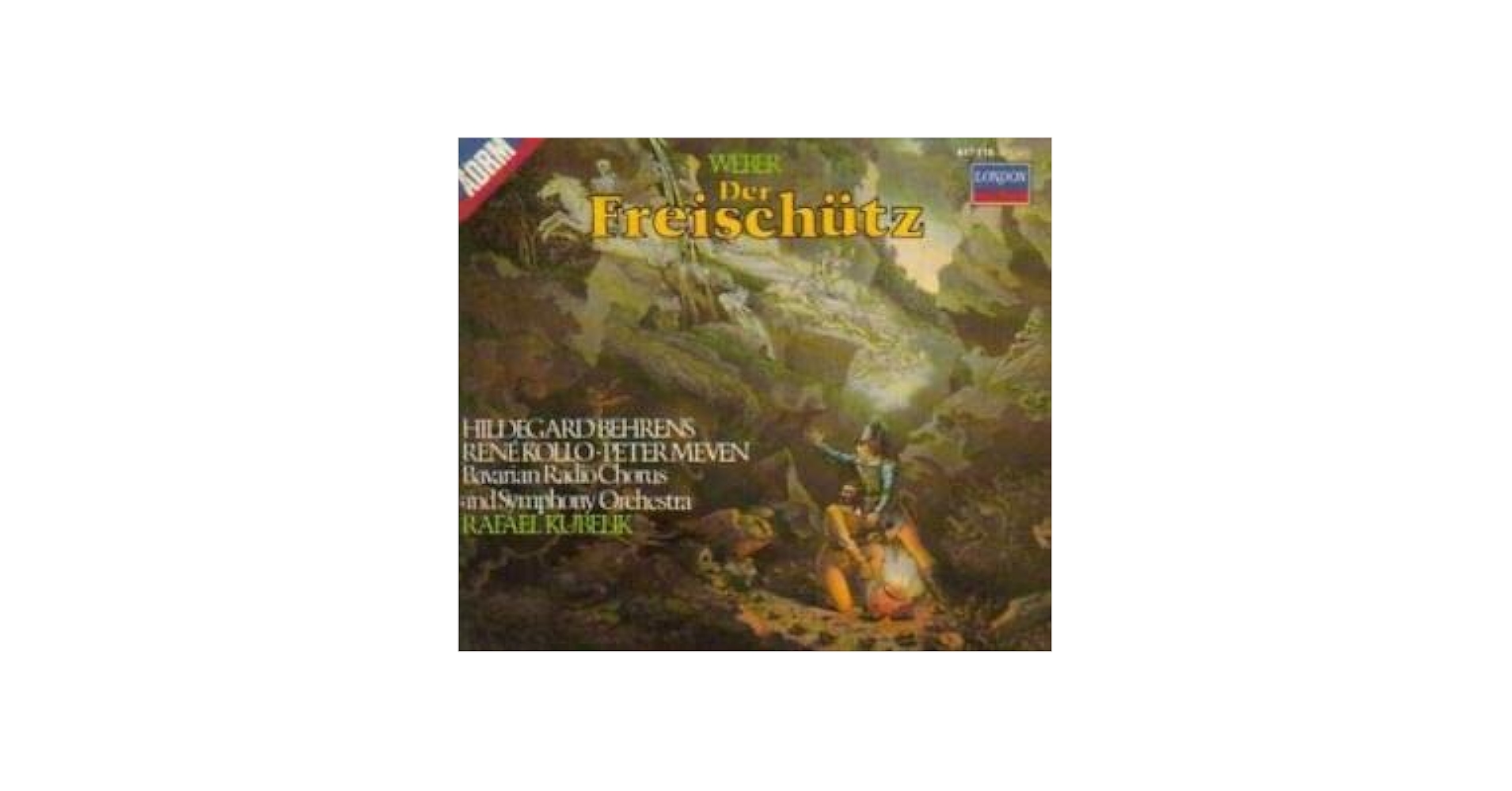 2CD Carl Maria von Weber / Gundula Der Freischutz UCGG90912