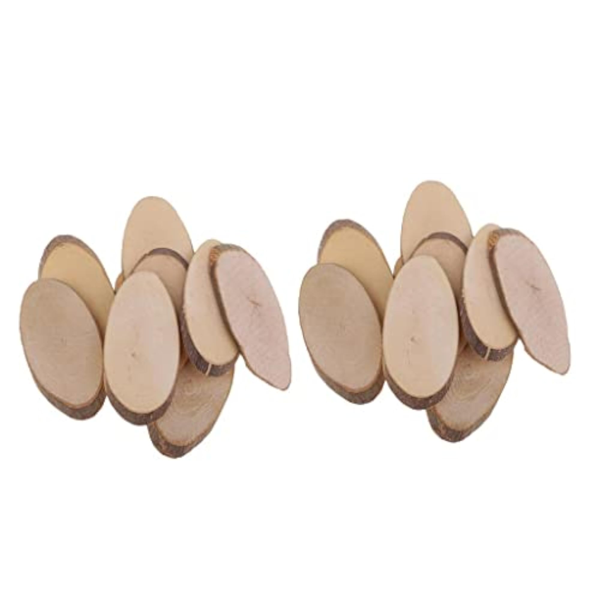 Natural Tree Wood Slices for Rustic Wedding Home Decorations