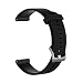 Produktbild Für Polar Ignite Armband,Colorful Sport Silikon Uhrenarmband Ersatzarmband Einstellbar Handgelenk Strap Band für Polar Ignite, Klein Groß (Schwarz, L)