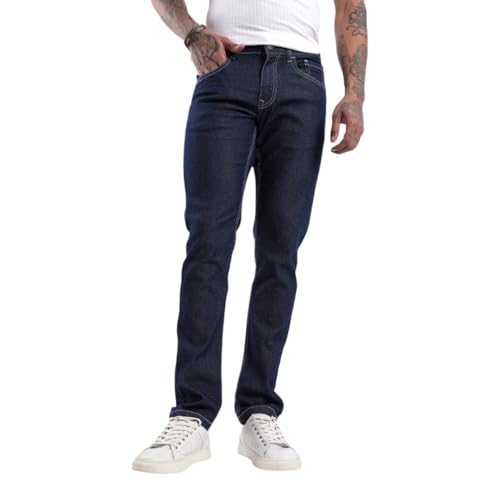 Image of WROGN Men's Cotton Stretch Jeans | Mid Rise | Slim Fit