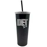 Great American Products Detroit Lions 24oz. Onyx Skinny Tumbler