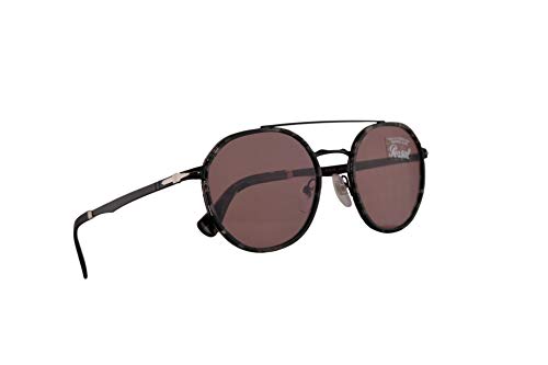 Persol 2456-S Gafas De Sol Demi Gloss Negro Con Lentes Violetas 53mm 10784R PO 2456S PO2456S PO2456-S