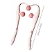 SnowingShine Neck Massager Electric Trigger Point Tool for Shoulders and Waist, Pink