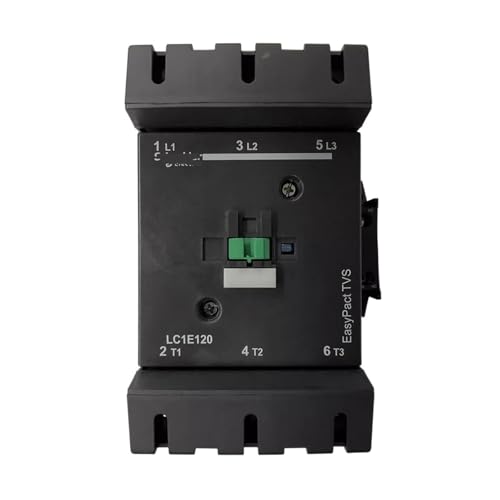 Contacteur LC1E120M5N 120A contre les surcharges sur circuit triphasé 220V AC