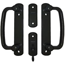 Andersen Albany 2-Panel Gliding Door Hardware Set in Black