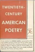 American Poetry - 20Th Century B0010LU5KI Book Cover