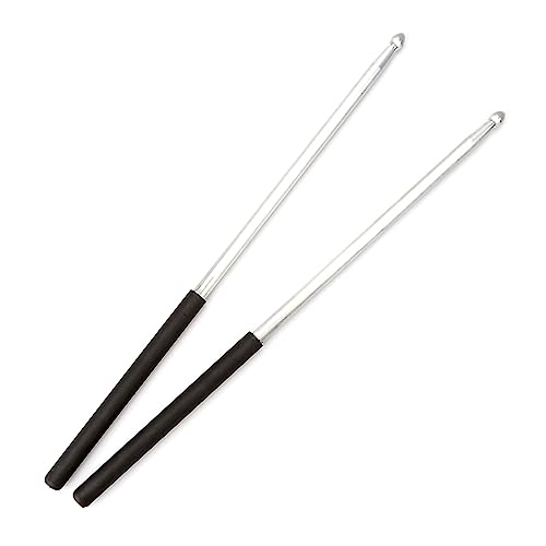 1 Par de Baquetas 5A de Aleación de Aluminio Nonslip para Batería miniatura 1