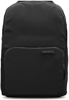 Brevite Men's The Brevite Backpack, Triple Black, 18L