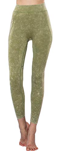 Harem Yoga Leggings Deportivos cómodos Capris Mujer con Bolsillo Cover