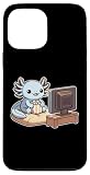 Cinema Snack Mode Axolotl with Popcorn Case for iPhone 13 Pro Max