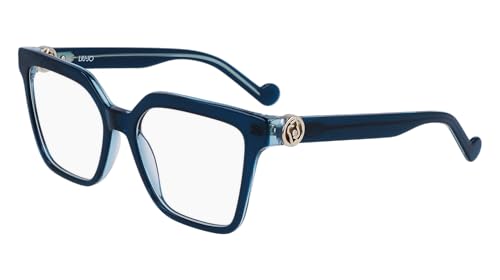 Liu Jo Lj2772R Occhiali, 424 Petrol Azure, 53 Unisex-Adulto