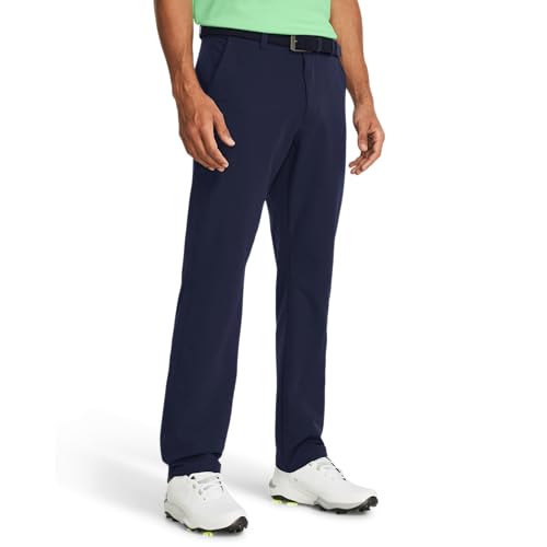 Under Armour Men's Tech Tapered Pants, (410) Midnight Navy / / Midnight Navy, 34/322