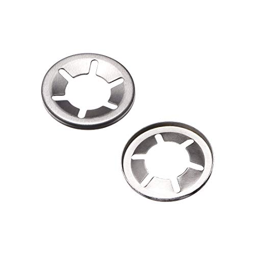Rondelle de blocage M14 x 28mm interne inox pour fixation de roulement - 2