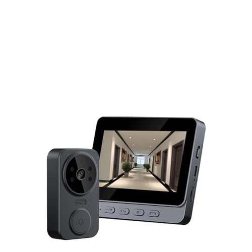 Sonnette vidéo interphone avec écran IPS 4,3" et audio bidirectionnel - 3