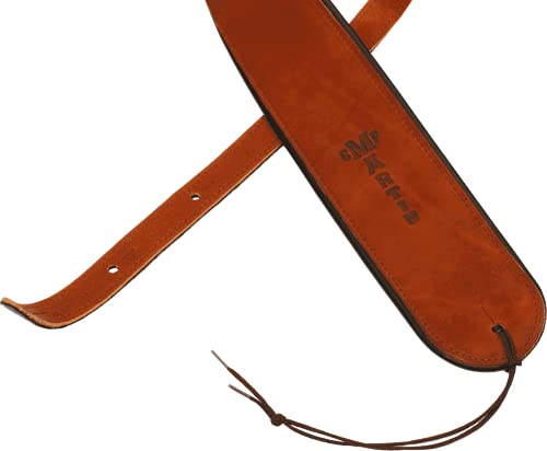 Martin Premium Rolled Leather Guitar Strap Brown #TOP1