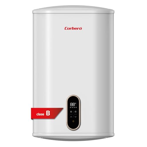 Corberó – Termo Eléctrico Doble Tanque | CTM505FL | 50L | Instalación Horizontal y Vertical | Termómetro Exterior | Termostato Regulable | Protección Anticorrosión | Eficiencia Energética B