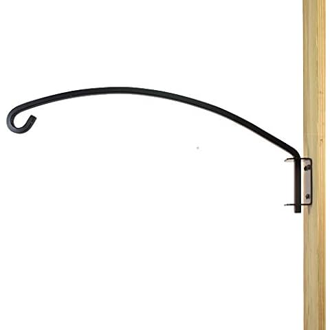 Modern Artisans 18" Heavy-Duty Wrought Iron Plant Hanger, American Made Cover