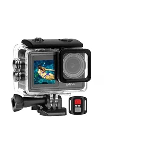 Caméra d'action 4K S81ER étanche avec objectif interchangeable et vidéo stabilisée - 3