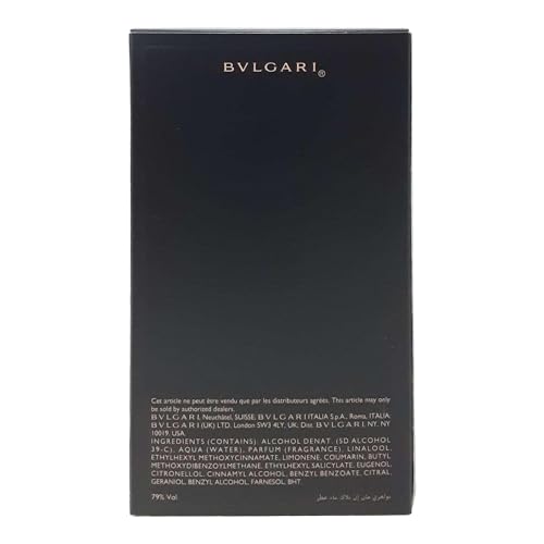 Bvlgari Eau De Parfum Spray Man In Black da Bvlgari 100 ml
