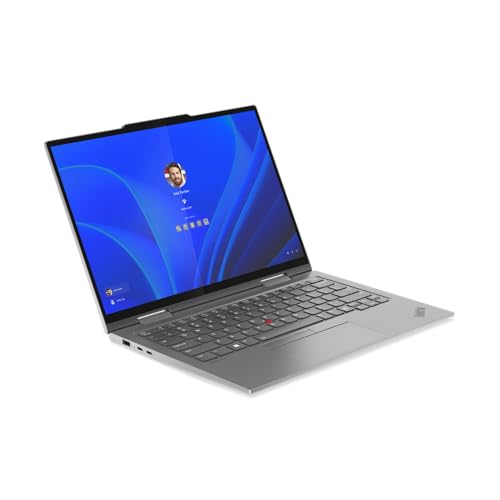 Image of Lenovo ThinkPad X1 Gen 9 21KE006BUS 14 inch Touchscreen Convertible 2 in 1 Notebook - WUXGA - Intel Core Ultra 7 165U - vPro Technology - Intel Evo Platform - 32 GB - 512 GB SSD - English Keyboard - Gray
