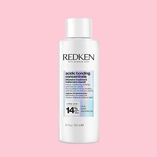 REDKEN Acidic Bonding Concentrate Intensive Pre-Treatment, Repairs Broken Bonds, For Damaged Hair, Bonding Care, 150ml