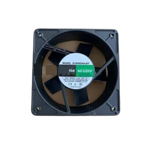 Ventilateur G18065HA2BT 220V pour refroidissement d'armoire électrique 180x180x65mm