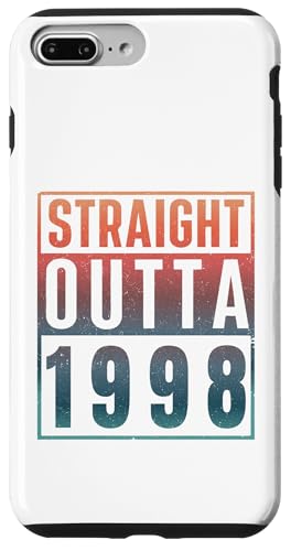 Straight Outta 1998 Birth Of Birthday Classic 1998 Vintage �X�}�z�P�[�X iPhone 7 Plus/8 Plus �p