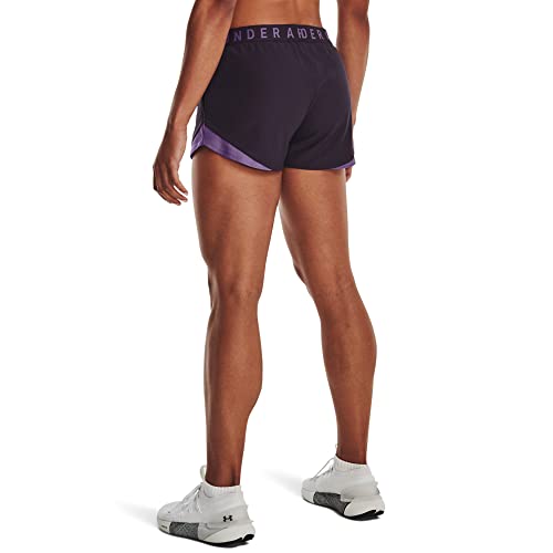 Under Armour Womens Play Up 3.0 Shorts , (541) Tux Purple / Retro Purple / Retro Purple , Large #TOP1