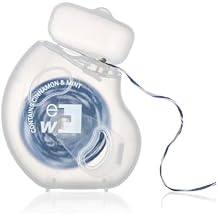 Gentle Gum Care Soft Woven Dental Floss, Minty Cinnamon Flavored Dental Floss | Woven Cushioned Comfort Floss for Sensitive Gums | Expanding & Cushioned Flossing - 131ft Total Length