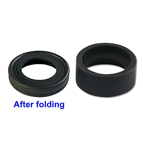 Image of 2 pcs /Set 34mm Diameter Rubber Eyepiece Cover Eyeguards Eye Shields Protection Stereo Microscope Telescope Monocular Binocular (Package 2)