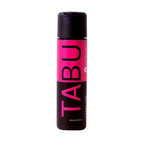 Zenzsual Tabu Lub - Anal Lube Lubricant for Privacy - Premium Personal Luxury for Men and Women - Personal Lubricant - Silicone Base Lube – Long Lasting, Condom Safe and Hypoallergenic, 3oz