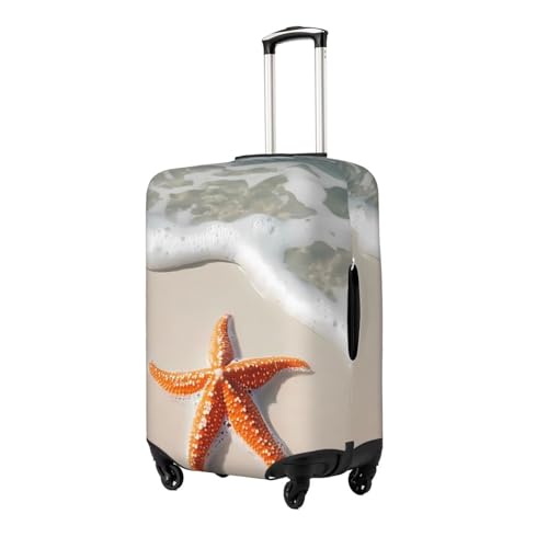 Beach Elastic Travel Luggage Cover, Washable Spandex Suitcase Protector, Anti-Scratch Fits 18-32 Inch2