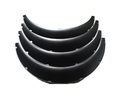 FIXCOR Guardabarros Coche Flexibles Universales Arcos Rueda Cuerpo Extra Ancho 4 Guardabarros Arco De Rueda De 3,5 '/90mm