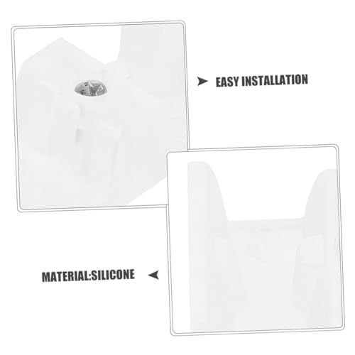 Topes para puertas de ducha de silicona transparente para transformar tu rutina diaria 8