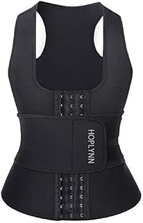 HOPLYNN Neoprene Sauna Sweat Waist Trainer Corset Trimmer Vest for Women Weight Loss