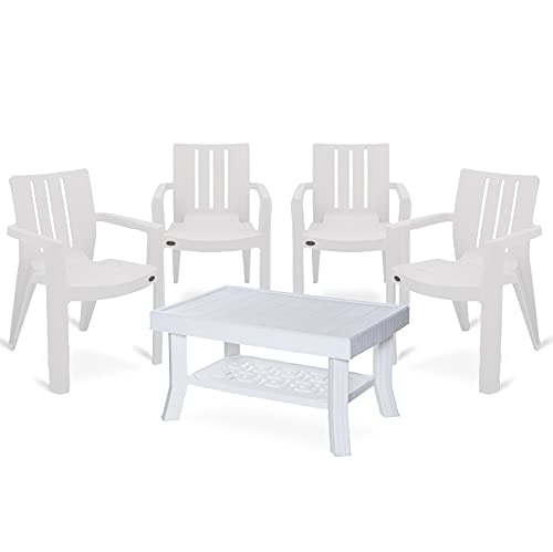 OAKNEST Supreme Modern Living Room Set Kent with Vegas (Color : Milky White | Count : 5 Pcs)-image-42