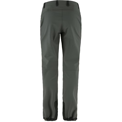 Fjällräven Damen Keb Agile Hose, Basalt/Iron Grey, 40/L