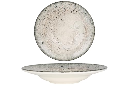 Rinart Assiette De Pâtes - Sedir - Porcelaine - 27 cm (400cc) - lot de 2
