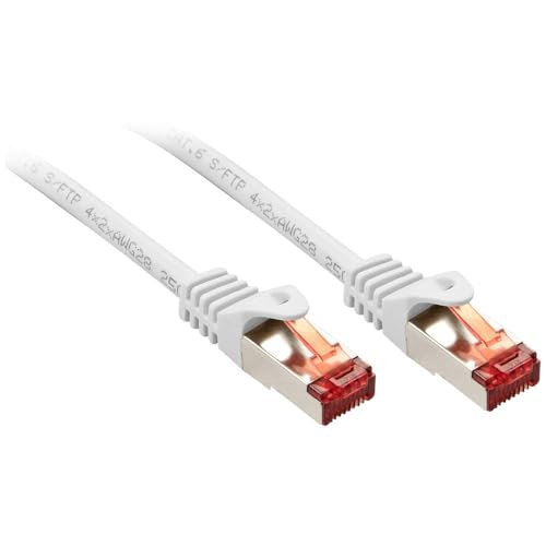 LINDY 47388 Câble réseau Cat.6 S/FTP Blanc 10 m