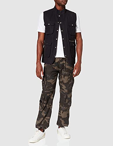 Brandit Pure Vintage Pants, Uomo, Darkcamo, 4XL - 4