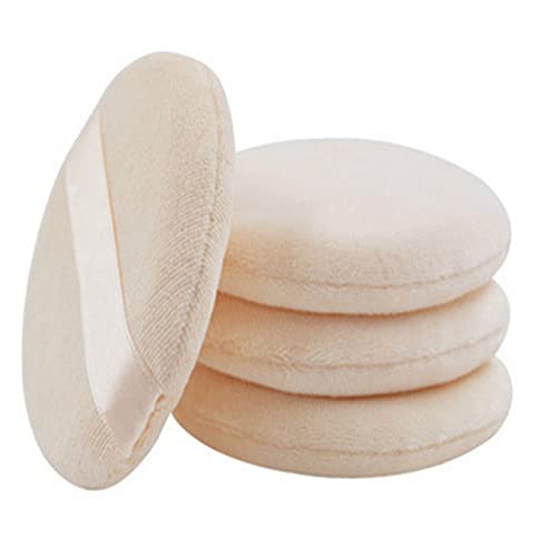 4Pcs Round Makeup Sponges Air Cushion Powder Puff, Latex-free Blending Sponge and Makeup Puff for Liquid Foundation, Cream, Powder, Concealer-image-42