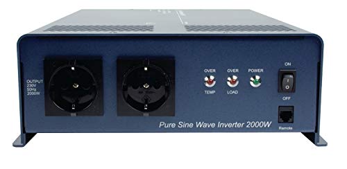 Preisvergleich Produktbild HQ PURE2KW-12 Sinus-Wechselrichter (12 V, 2000 Watt)