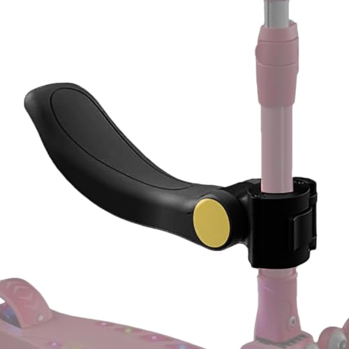 Generico Asiento de patinete para niños | Fácil instalación, cómodo y plegable, asiento con cojín suave de conducción, para salidas familiares, juegos en patio y juegos