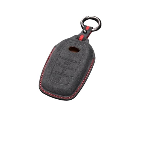 Funda protectora for llave de coche Prado LC250 con llavero de cuero 2024
