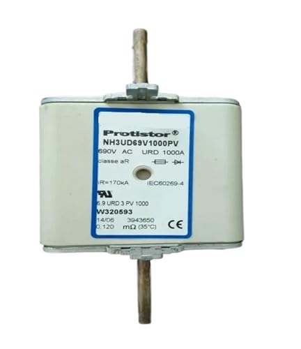 Fusibles NH3UD69V1000PV W320593 aR pour protection d'onduleur photovoltaïque