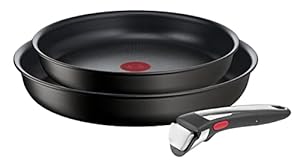 Lot de 3 Poêles Antiadhésives Tefal Ingenio